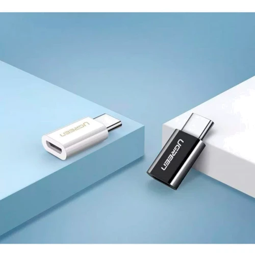 Адаптер Ugreen Adapter USB-C to microUSB Black (30391): Дополнительные разъемы microUSB