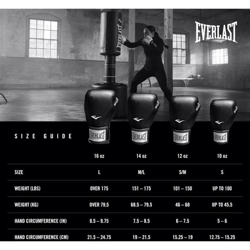 Боксерські рукавички Everlast Prostyle 2 Boxing Glove Уні 8 унцій (P00003072) фото 6