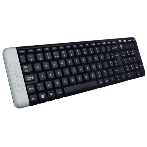 Клавіатура Logitech Wireless Keyboard K230 (920-003348): інтерфейс підключення Wireless + USB
