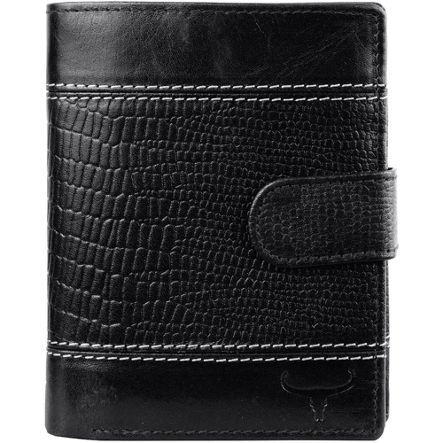 Мужское портмоне Buffalo Wild черное (DNKN890L-VTC-black)