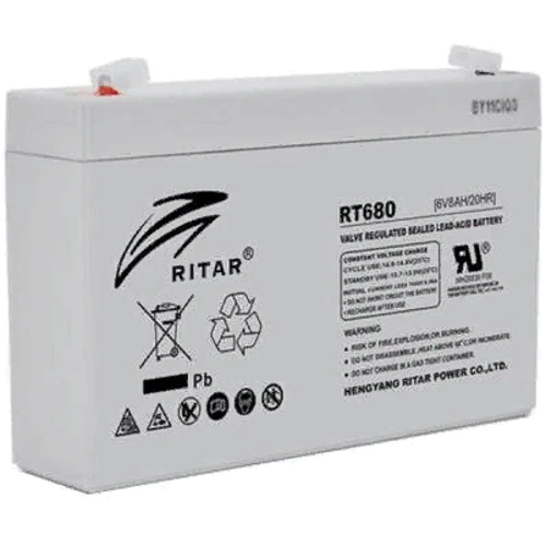 Ritar AGM RT680, 6V-8Ah (RT680)