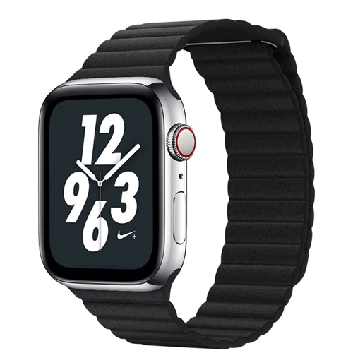 Аксесуар для Watch COTEetCI W7 Leather Magnet Band Black (WH5205-BK) for Apple Watch 38/40/41mm