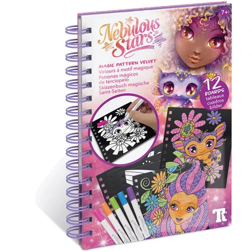 Набор для творчества Nebulous Stars Раскраска: Узоры на бархате (11026): Производитель Nebulous Stars