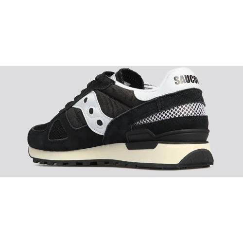 Кроссовки Saucony Shadow Original Vintage (70424-2s) 39.5 черные натуральная замша всесезон: Материал подкладки Текстиль