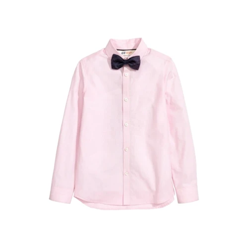 Рубашка H&M 4131164 146 см розовая: Тип Рубашки