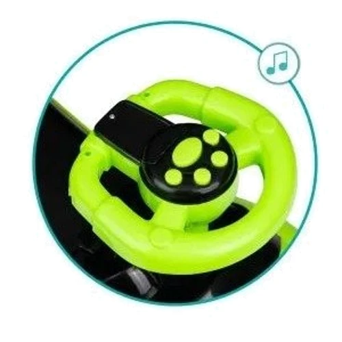 Машинка-каталка Qkids Lolo 2в1 lime green (QKIDS00007)