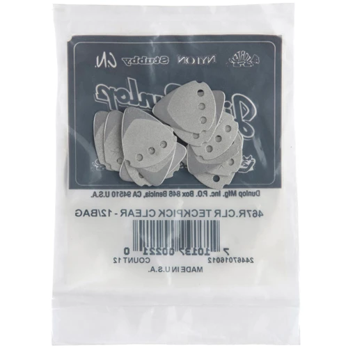Медиатор Медиатор DUNLOP Teckpick Standard Clear Aluminum (467R.CLR): Материал Металл
