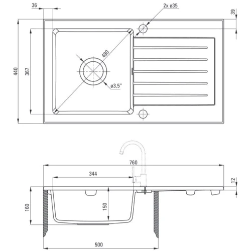 Deante Zorba ZQZ S113