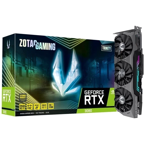 Видеокарта Zotac Gaming GeForce RTX 3080 Trinity LHR 12GB (ZT-A30820D-10PLHR): Тип памяти GDDR6