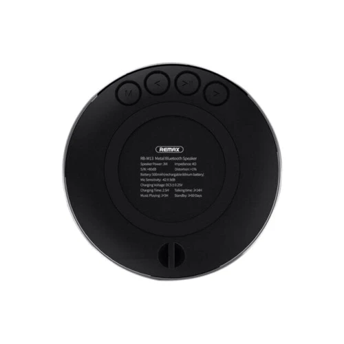 Акустика Remax RB-M13 Black: Тип портативная