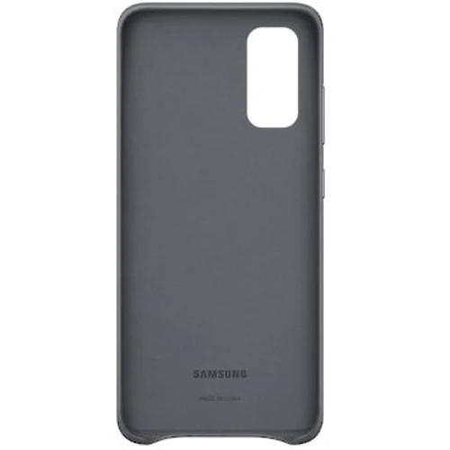 Чехол для телефонов Samsung Leather Cover Grey (EF-VG980LJEGRU) for Samsung G980 Galaxy S20: Тип накладка на заднюю часть