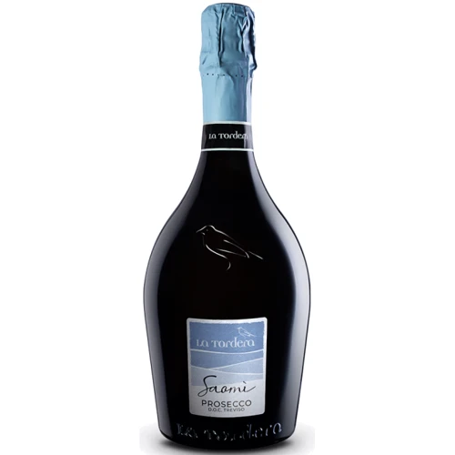 Вино ігристе La Tordera "Saomi" Prosecco DOC Treviso Brut, біле брют, 0.75л 11.5% (STA8033011560111)