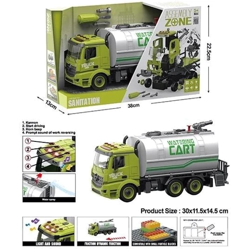 Спецтехніка звуки, підсвічування, конструктор (YW 9072 C): Виробник Noname