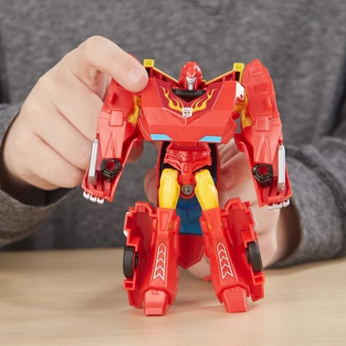 Трансформер Hasbro Кибервселенная: фигурка 14 см CYBERVERSE WARRIOR HOT ROD (E3638 ) фото 4