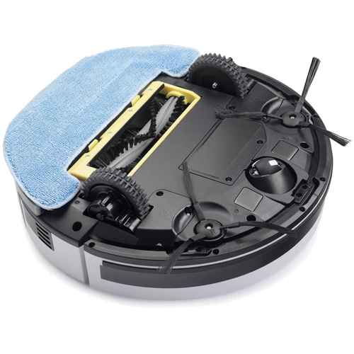 Робот-пилосос Polaris PVCR 0926W White: Додатково Низкий уровень шума, Тонкий, Циклонная система фильтрации, Для маленькой квартиры, Для больших помещ