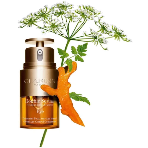 Clarins Double Serum Eye Сыворотка для глаз 20 ml: Назначение Укрепление, От морщин, От темных кругов
