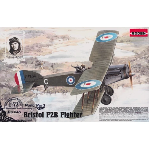 Модель Roden Биплан Bristol F2B (RN043)