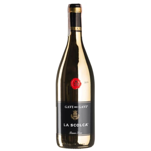 Вино La Scolca Gavi Etichetta Nera Golden Біле сухе 12 % 0.75 (BW46408)