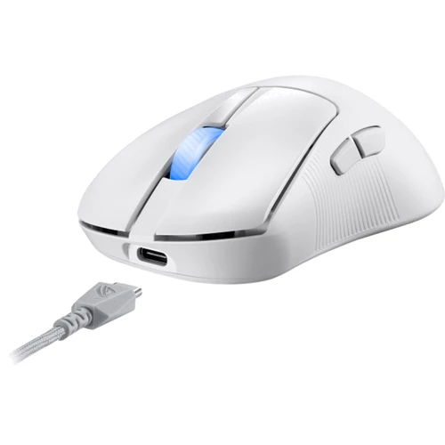 Мишка ASUS ROG Keris II WL ACE White (90MP03N0-BMUA10): Радіус дії 10 м
