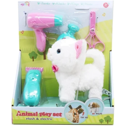 Игровой набор MIC с интерактивным котенком Animal playset (T829-3): Рекомендуемый возраст от 2 лет