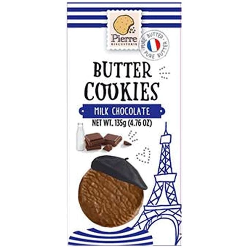 Печенье Biscuiterie De L'abbaye с молочным шоколадом и специями 100 г (3226219014226)