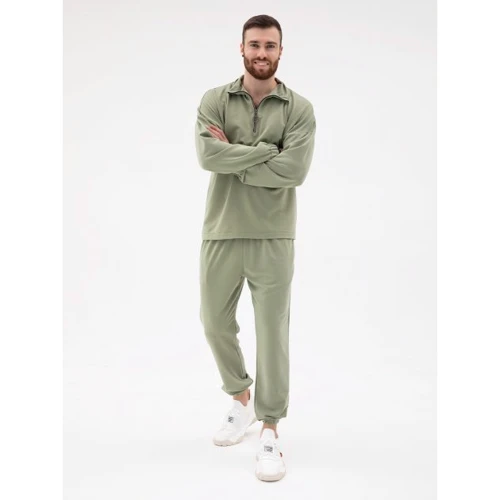 Спортивний костюм ISSA PLUS GN-432 48 оливковий