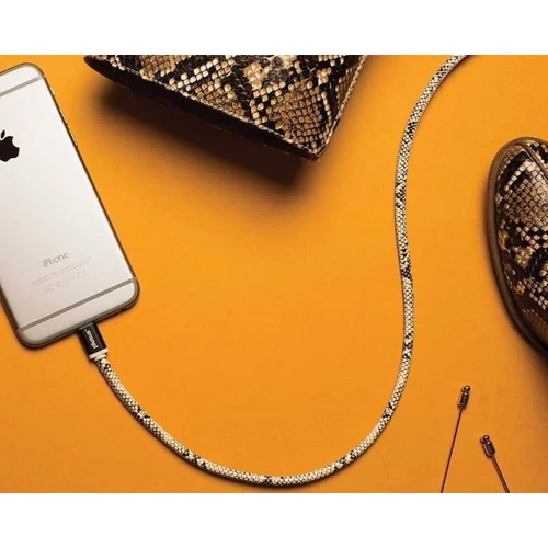 Кабель PlusUs USB Cable to Lightning LifeStar 1m Snake Bite (LST2004100) фото 4
