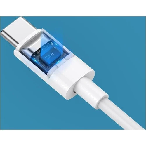 Кабель Xiaomi ZMI USB-C to USB-C 100W 1.5m White (AL308E): Тип USB-C - USB-C