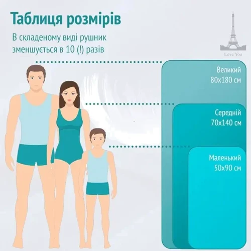 Рушник Love You SPORT набір з 2-х штук сірий (60111)