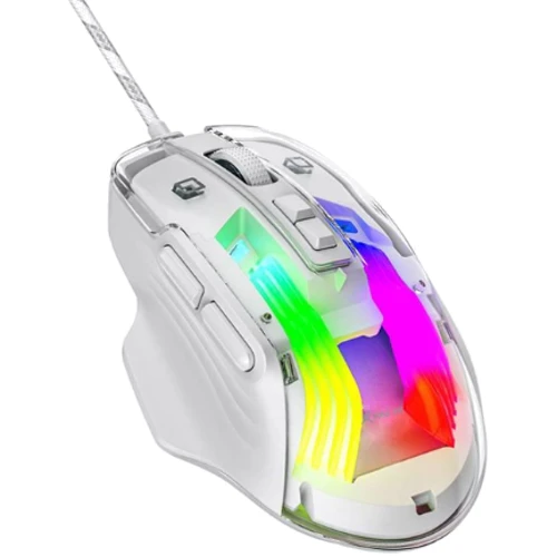 Мишка Xtrike ME GM-319 USB RGB White (GM-319): інтерфейс підключення USB