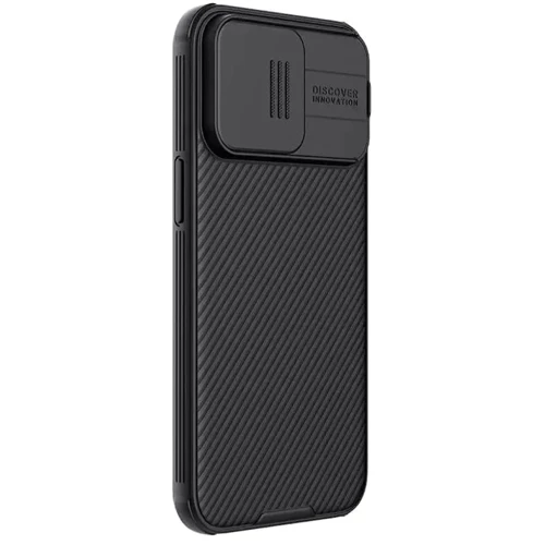 Чехол для iPhone Nillkin CamShield Pro Black for iPhone 15 Pro: Материалы Пластик