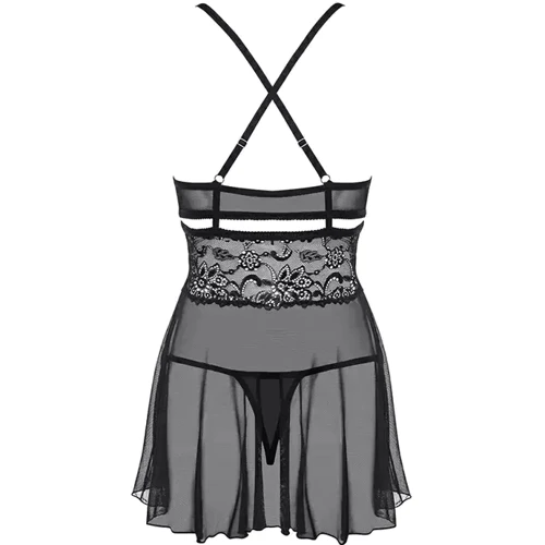 Соблазнительный пеньюар Obsessive 838-BAB-1 babydoll, S/M