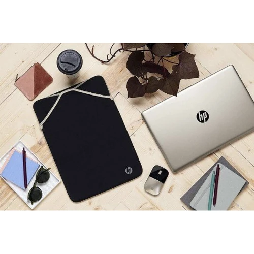 Сумка для ноутбуков HP 14" Protective Reversible Laptop Sleeve Black/Gold (2F1X3AA): Материал неопрен