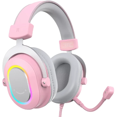 Наушники Fifine RGB H6P Pink: Тип конструкции полноразмерные