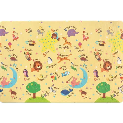 Детский двосторонний коврик Mealux Carpet C02 (KD - MA02)