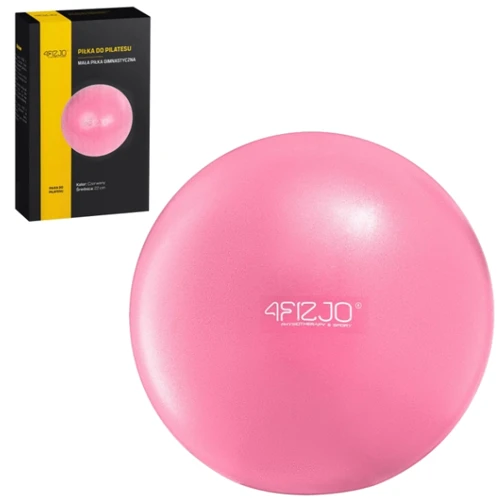 Мяч для фитнеса 4FIZJO для пилатеса, йоги, реабилитации 22 см 4FJ0327 Pink