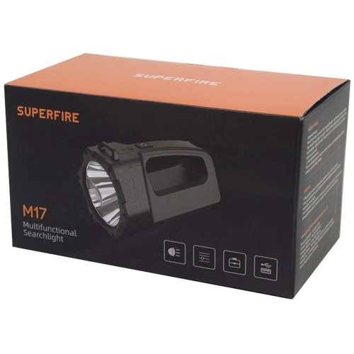 Ліхтар туристичний Superfire M17: Кількість режимів 3