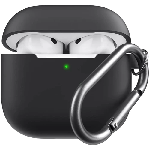 Чехол KeyBudz Elevate Series Keychain Black (AP4_S8_BLK) for Apple AirPods 4