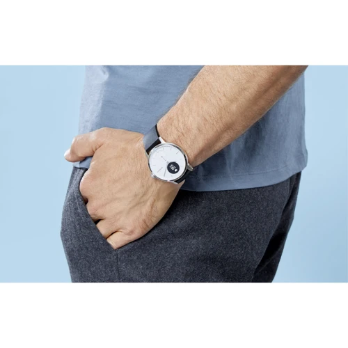 Смарт-часы Withings ScanWatch 42mm White & Silver: Операционная система Проприетарная