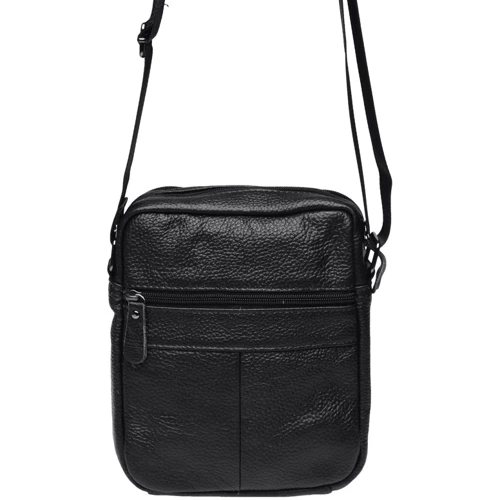 Мужская сумка планшет Borsa Leather черная (K11029-black): Страна производитель Тайвань