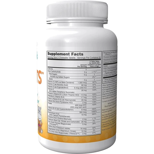 NOW Foods Kid Vits120 tabs Berry Blast: Тип Мультивитамины