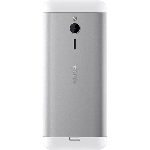 Мобильный телефон Nokia 230 Silver/White (UA UCRF): Дисплей 2.8" TFT, 320х240 точек