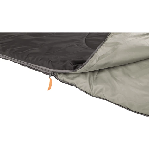 Спальний мішок Easy Camp Chakra / + 10 ° C Black Left (240146): Призначення кемпінговий