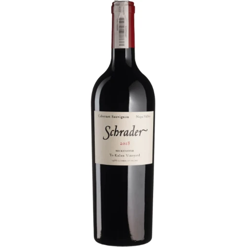 Вино Schrader Cabernet Sauvignon 2018 красное сухое 0.75 л (BW91083)