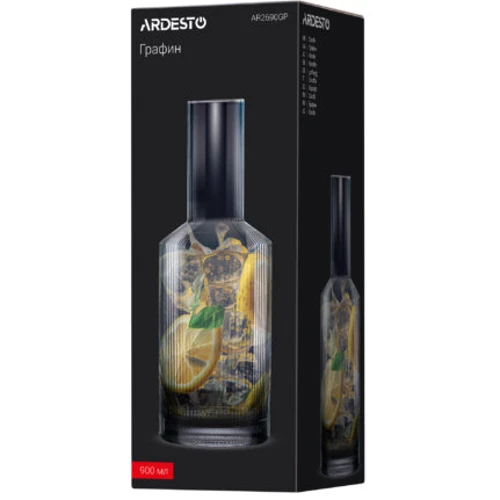 Графин Ardesto Graphite 800 мл (AR2690GP): Тип Графин