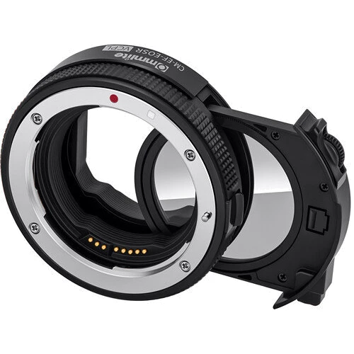 Адаптер для крепления объектива Commlite CM-EF-EOSR VCPL AF Mount Adapter from EF/EF-S Lens to EOSR/RF Camera with Variable CPL фото 3