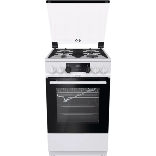 Плита комбинированная Gorenje KS5350WF: Управление механическое, электронное