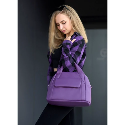 Женская спортивная сумка Sambag Vogue BKS фиолетовая (90153018)