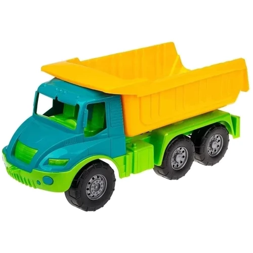 Машинка Colorplast Атлантіс самоскид 50 см, бірюзово-жовтий (0589): Виробник ColorPlast