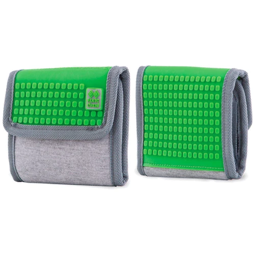 Кошелек Pixie Crew Crazy Colors серый и салатовый (PXA-09-24): Пол Мальчик